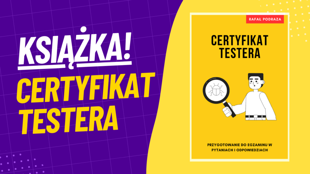 książka certyfikat testera